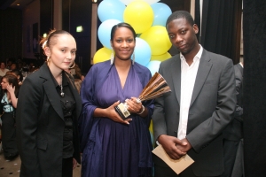 Caroline Nicholson, Lean Pero and Oleka Djamba SLYEG winners 2007 and 2008